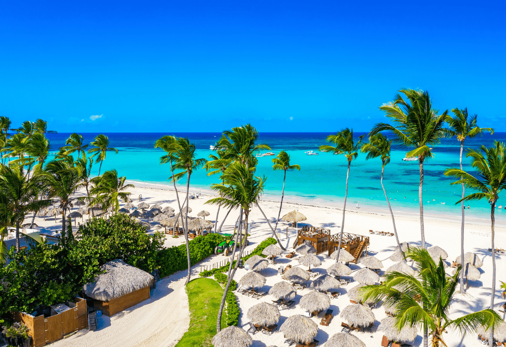 Playas del caribe en Republica Dominicana